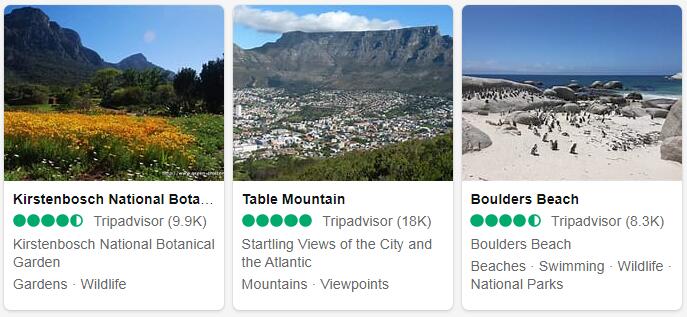 Cape Town Attractions